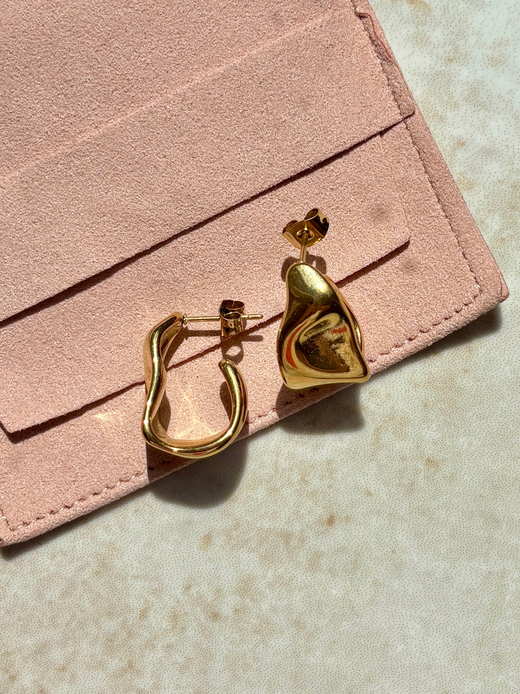 Hammered Earrings