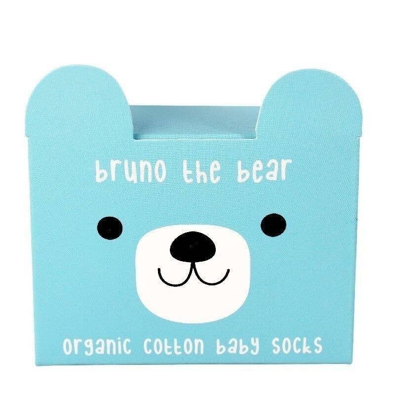 Pair of Baby Socks - Bruno The Bear