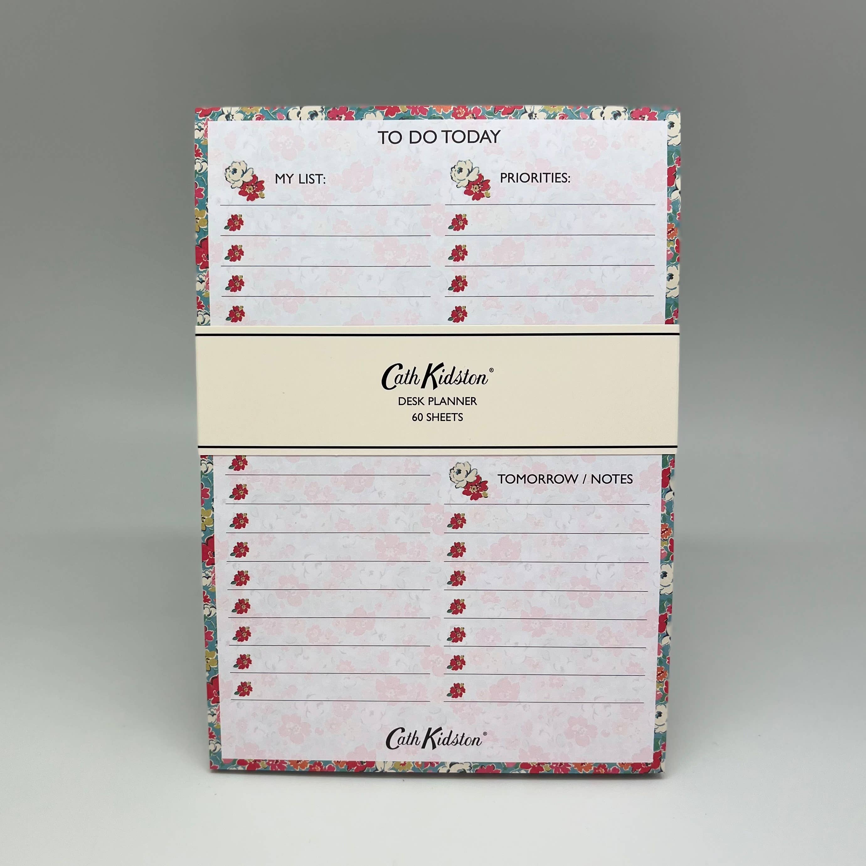 Cath Kidston desk planner with floral design  to do list