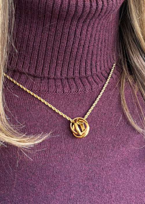 3 Ring Necklace