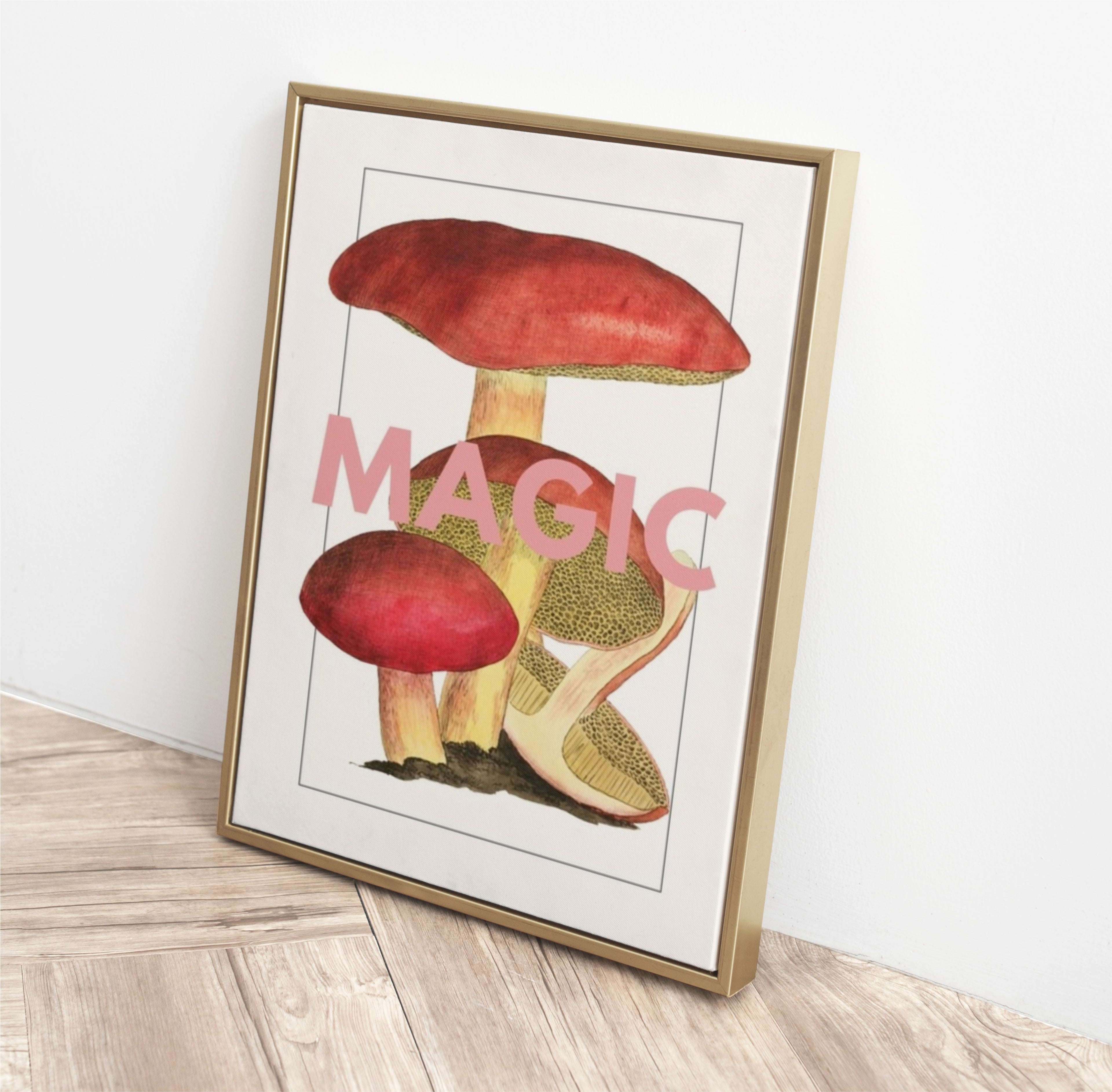fun wall art - magic mushroom