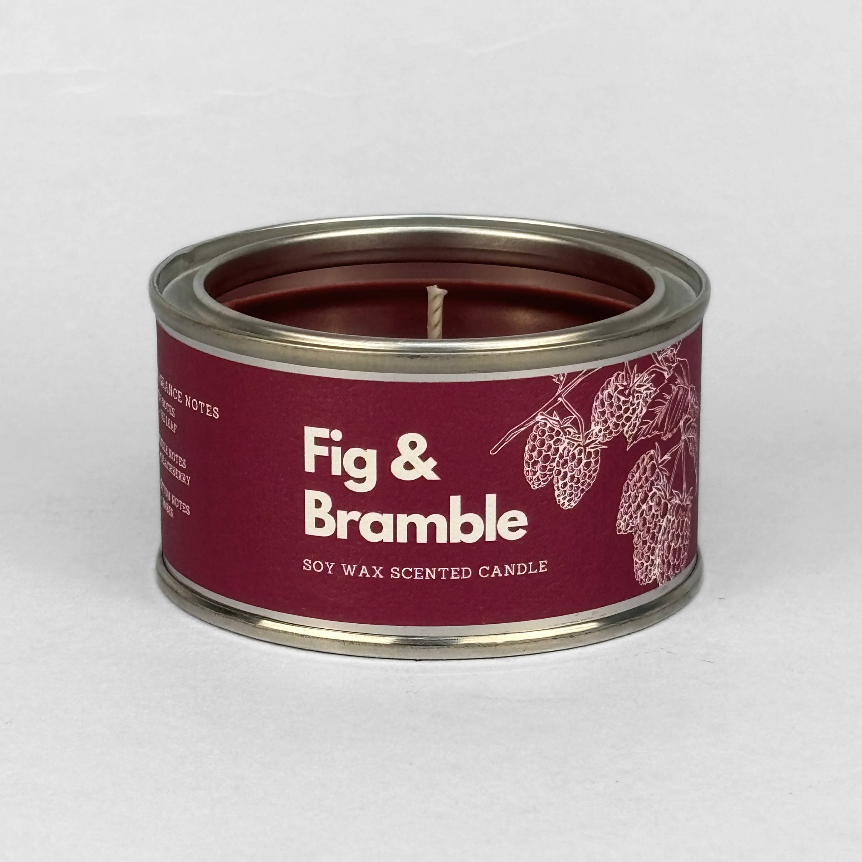 Fig & Bramble Paint Tin Candle | Scent Palette