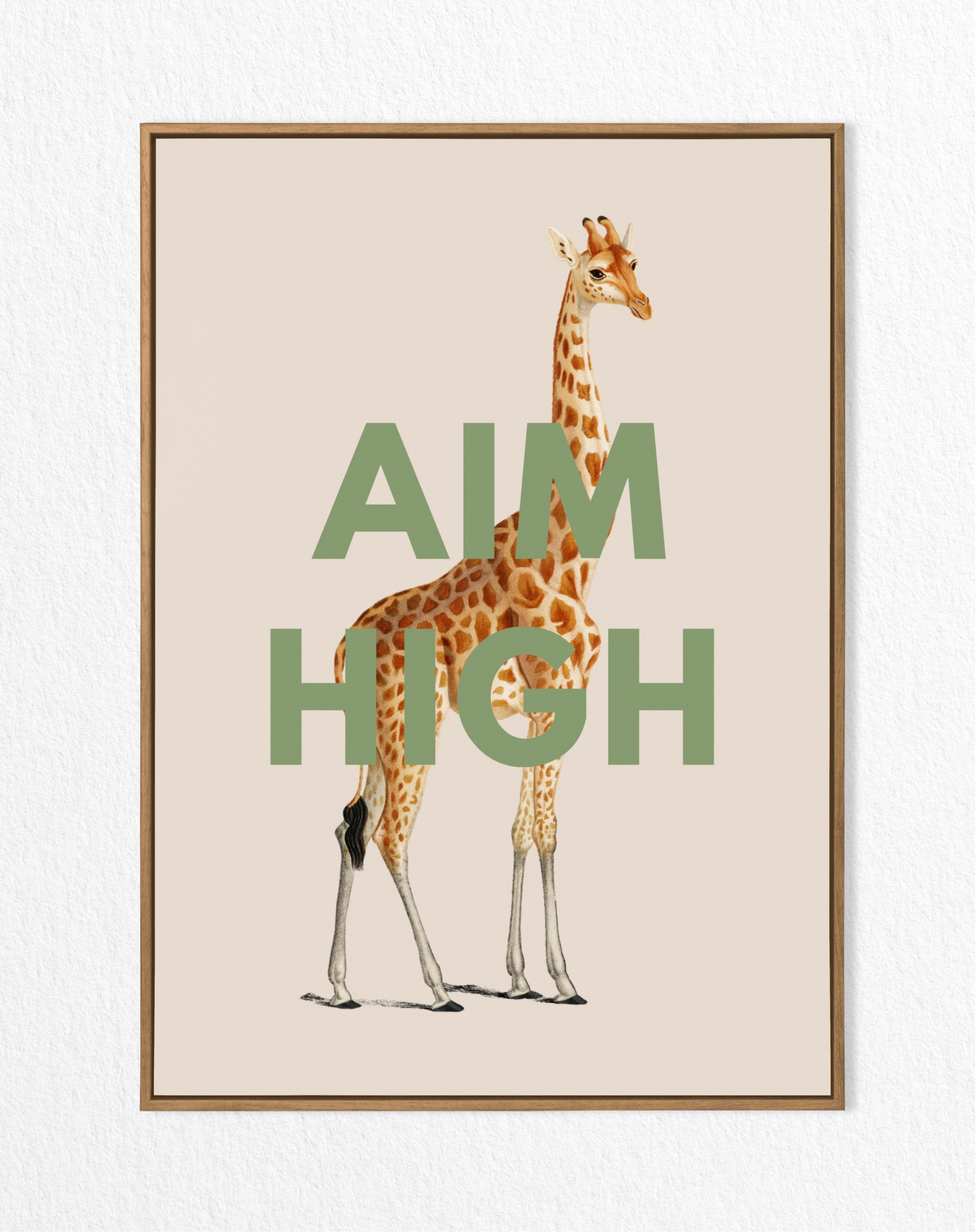 nursery print - fun print - motivational print - giraffe print