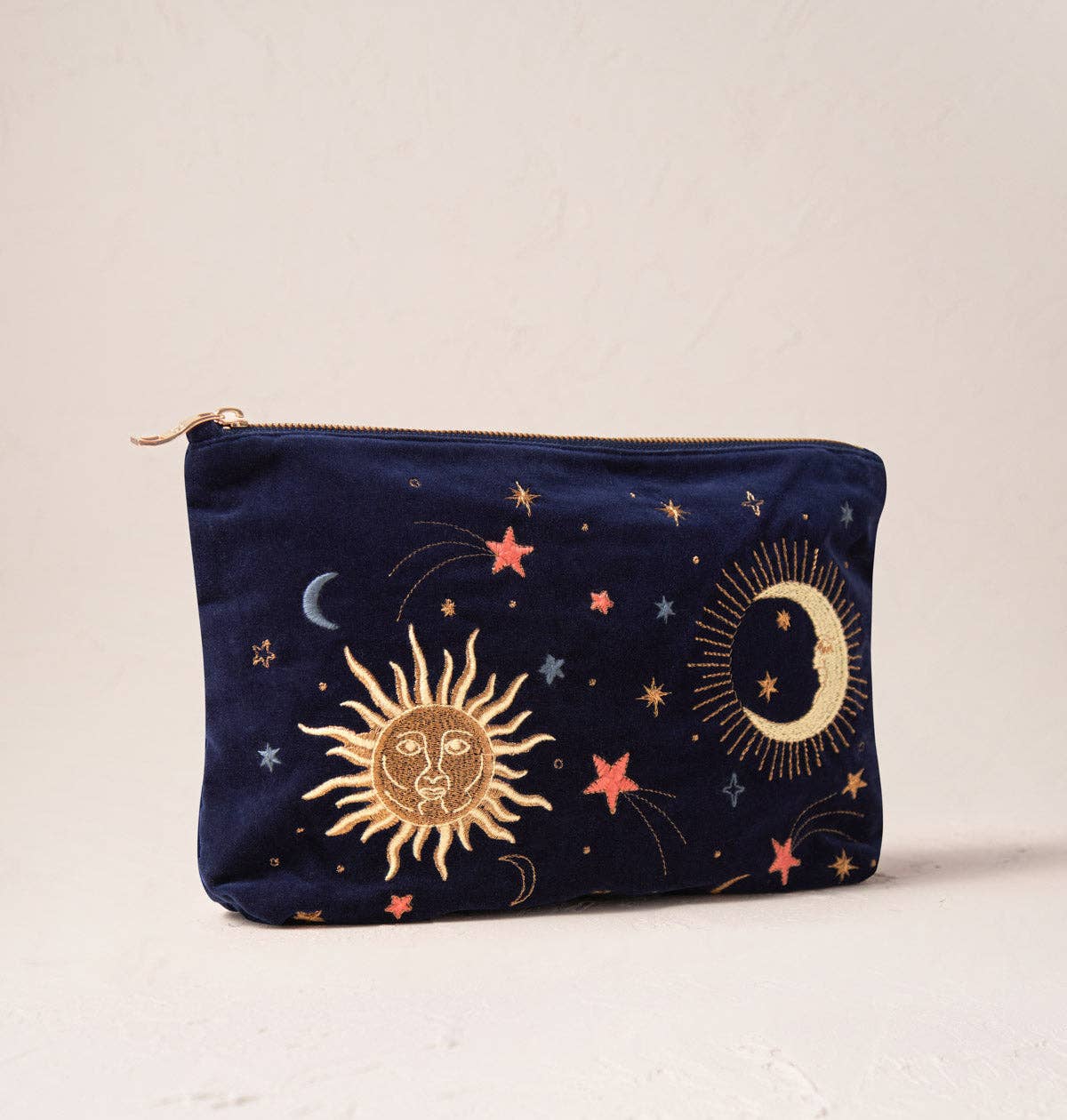 Celestial Everyday Pouch: Navy / Velvet