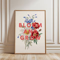 Bloom and Grow Floral Print