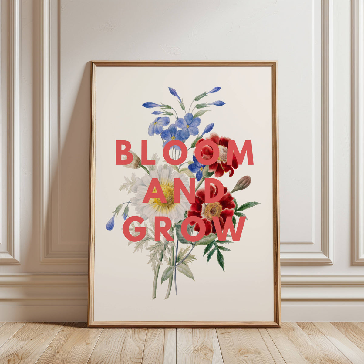 Bloom and Grow Floral Print