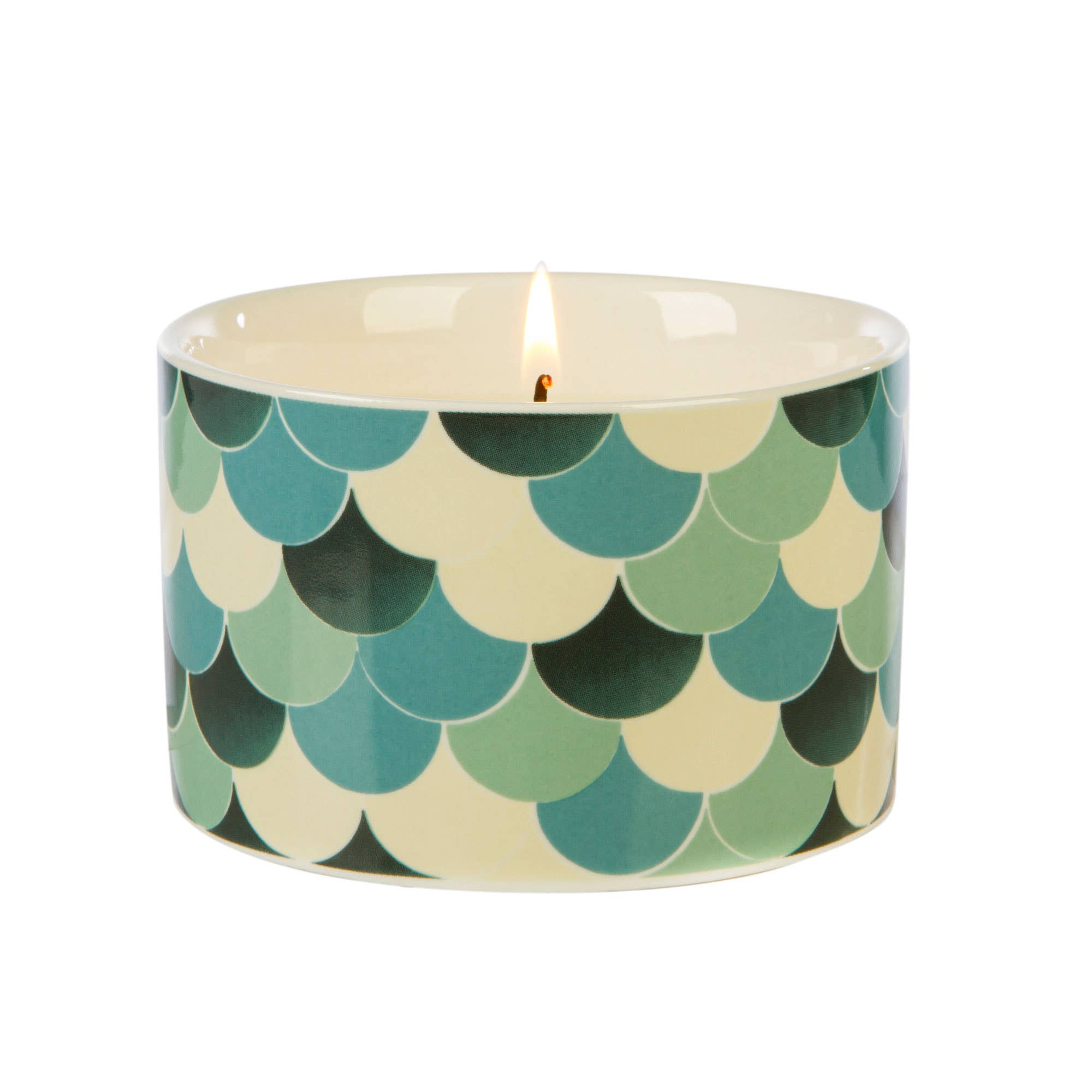 Fired Earth Candle Green Tea & Bergamot