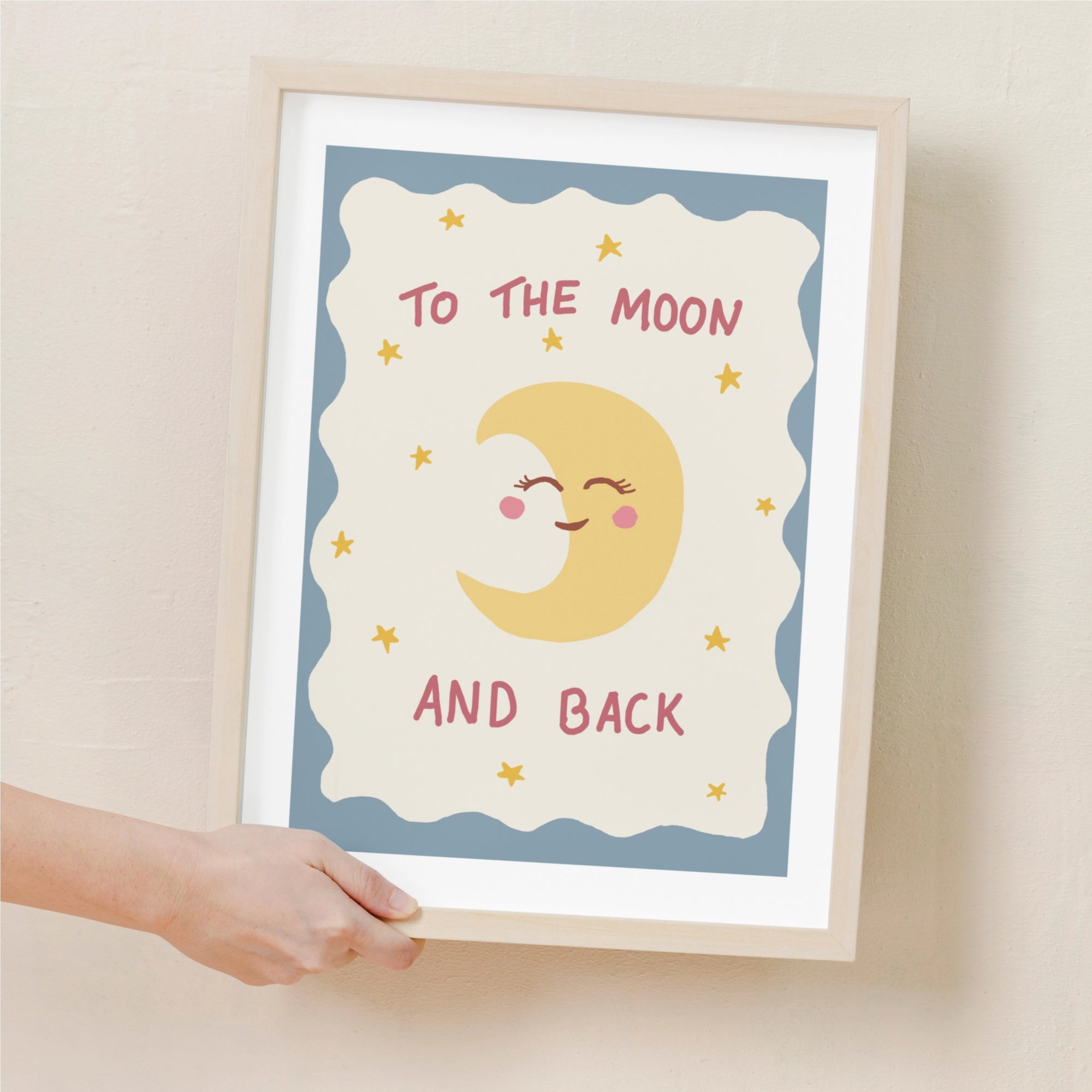 To the Moon and Back Print