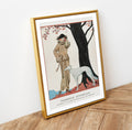 Vintage Print Autumn Symphony