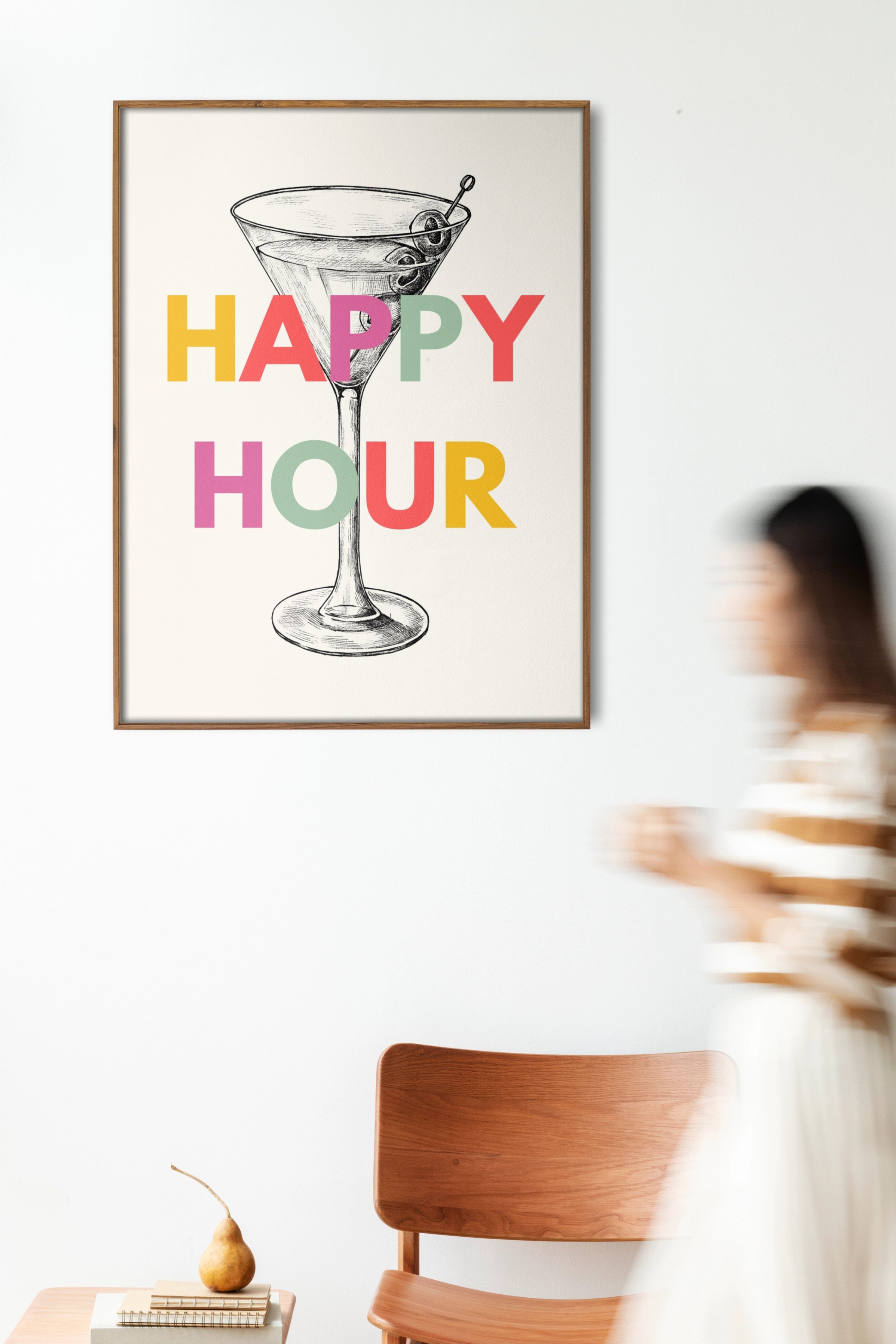 Happy Hour Cocktail Print
