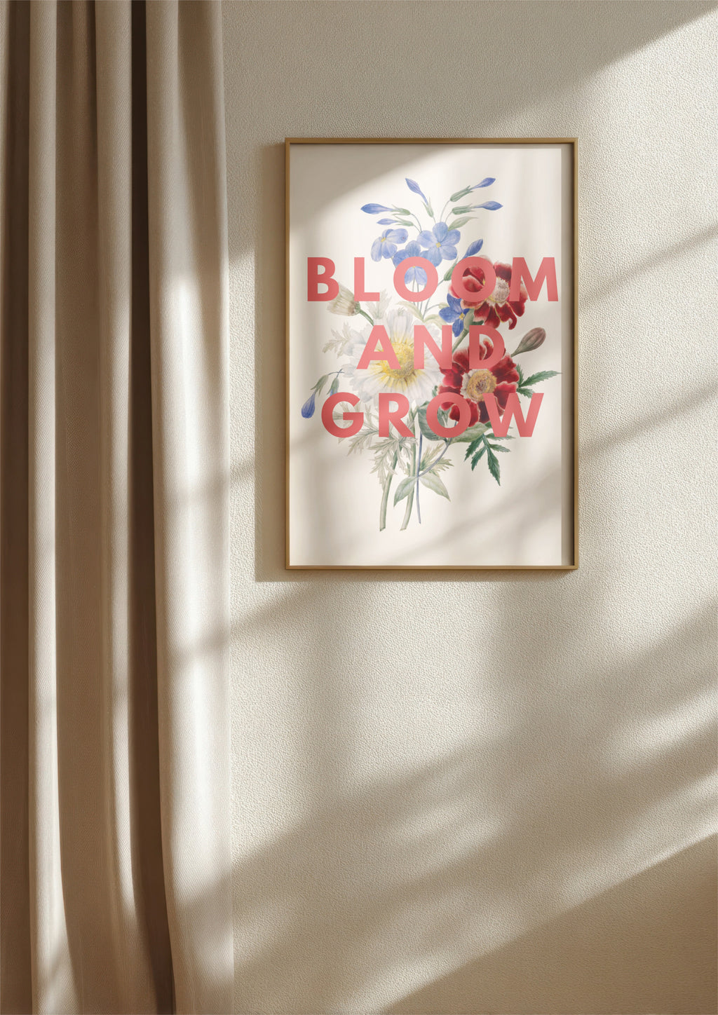 Bloom and Grow Floral Print