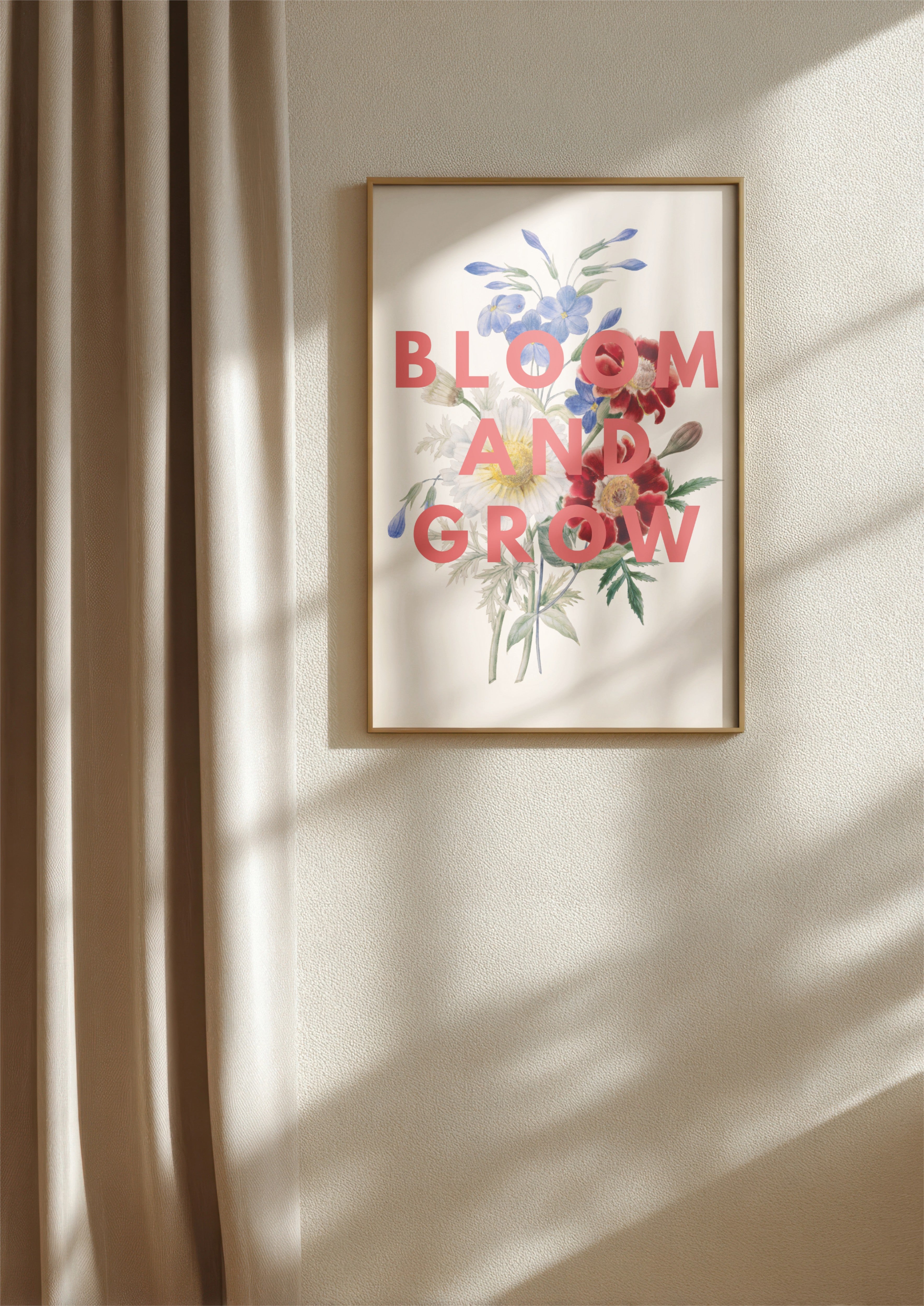Bloom and Grow Floral Print