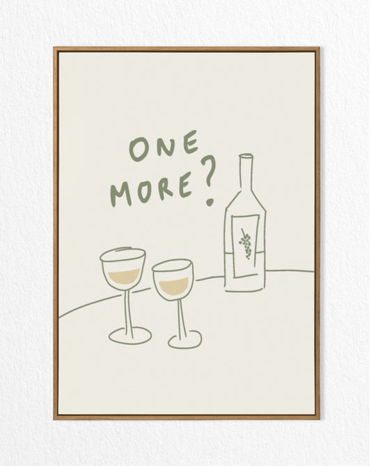 One more? Wine Print