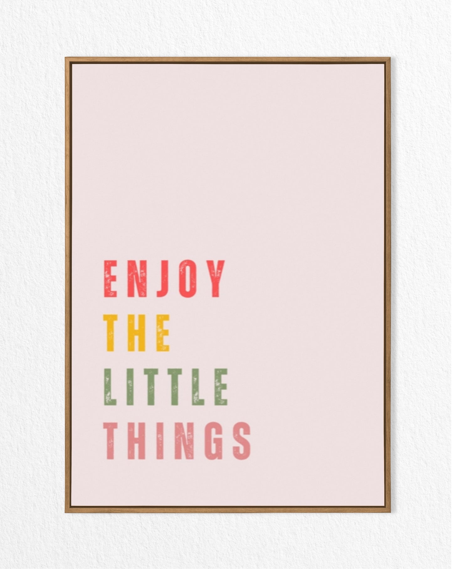 Enjoy the Little Things Giclee Print