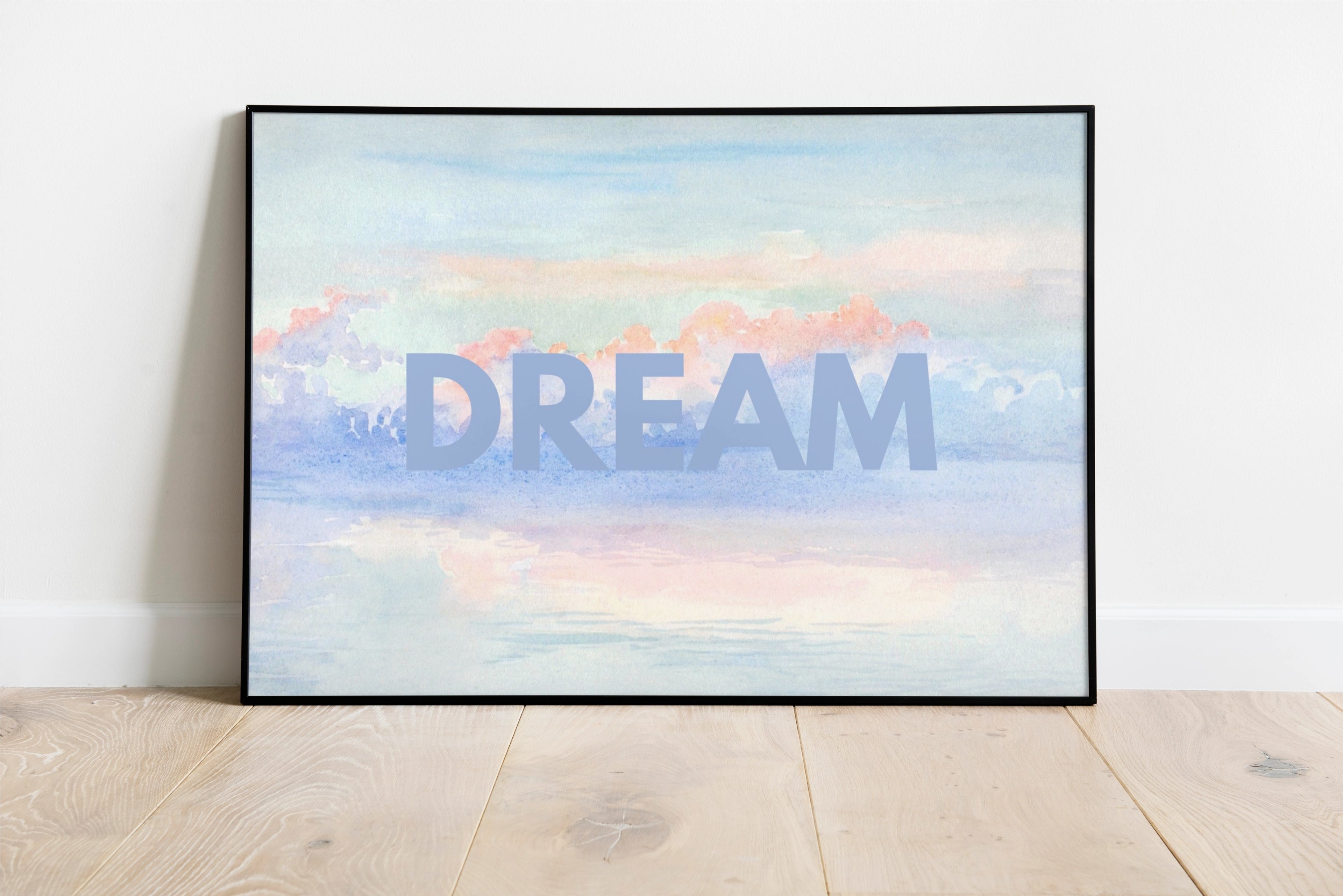 beautiful print - sky print - clouds wall art
