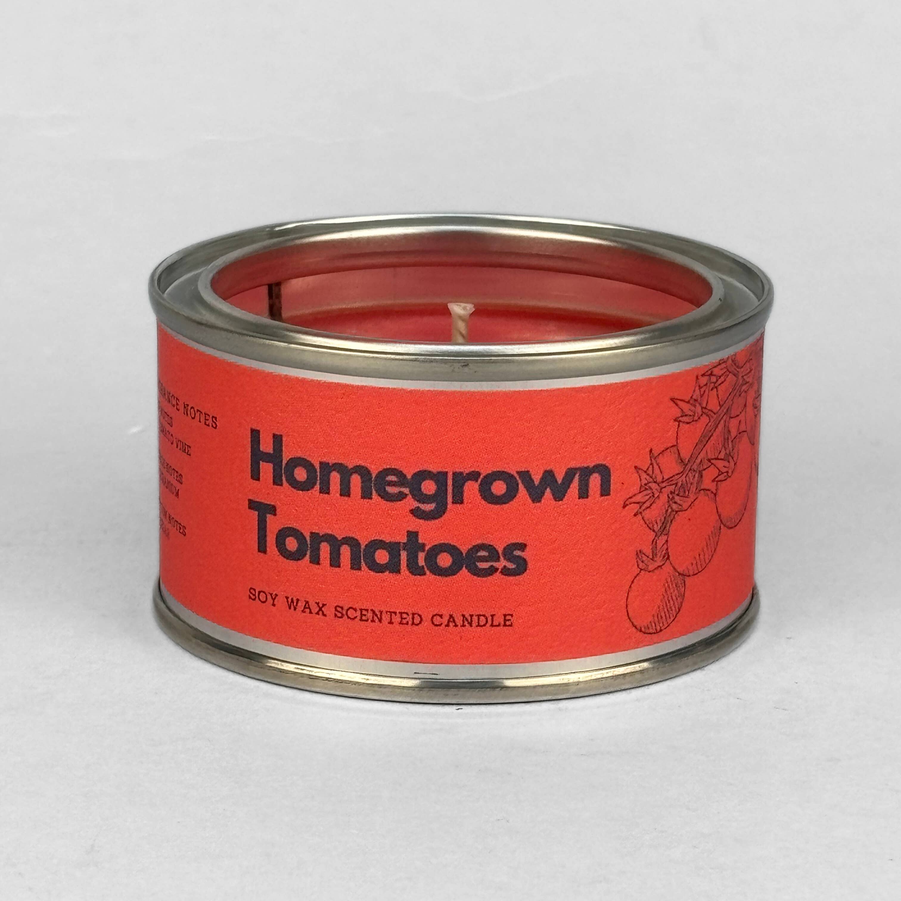 Homegrown Tomatoes Paint Tin Candle | Scent Palette