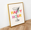 kitchen print - bar print
