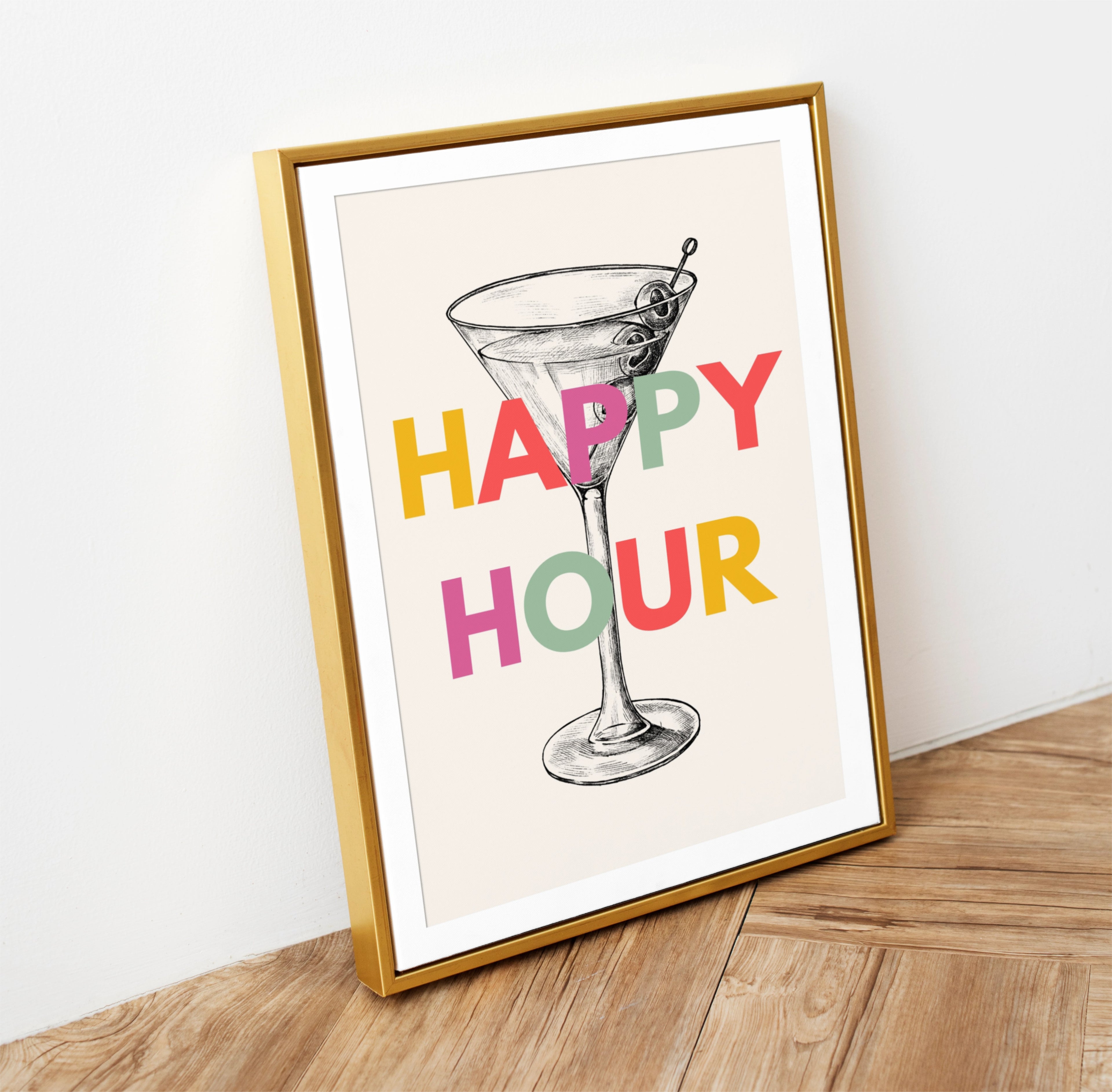 kitchen print - bar print