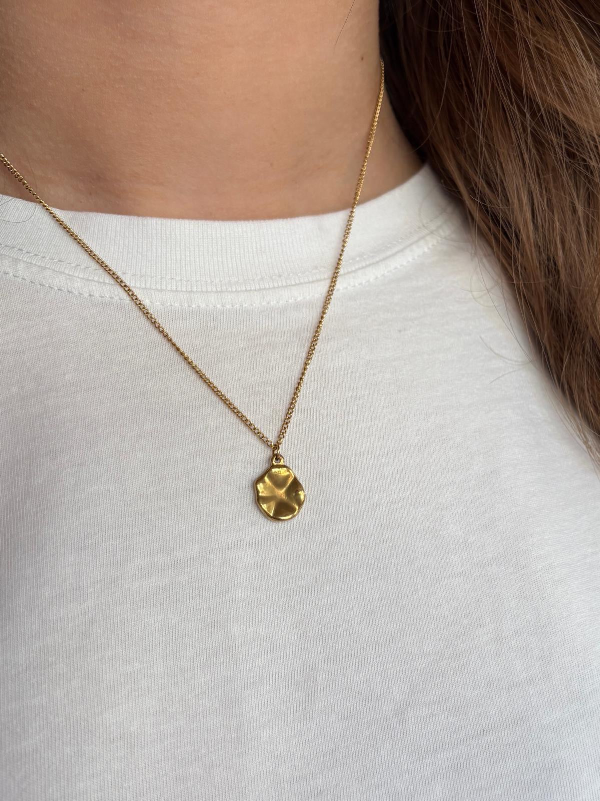 Abstract Pendant Necklace