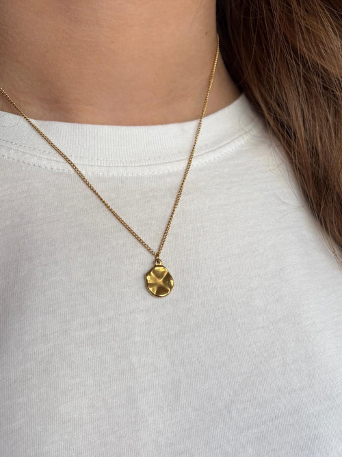 Abstract Pendant Necklace