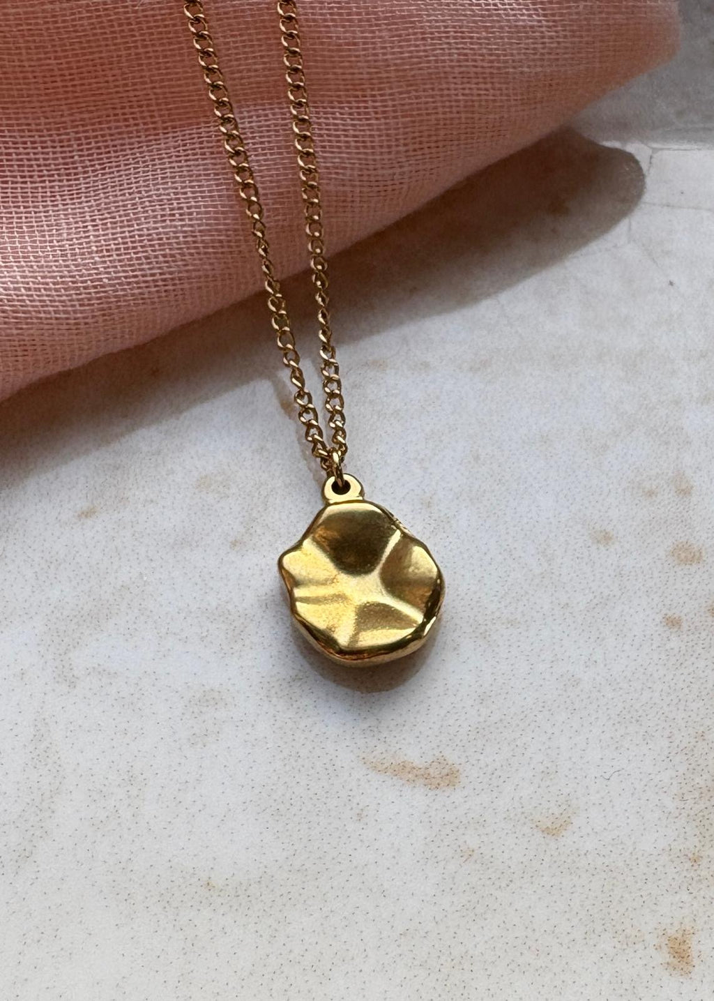 Abstract Pendant Necklace