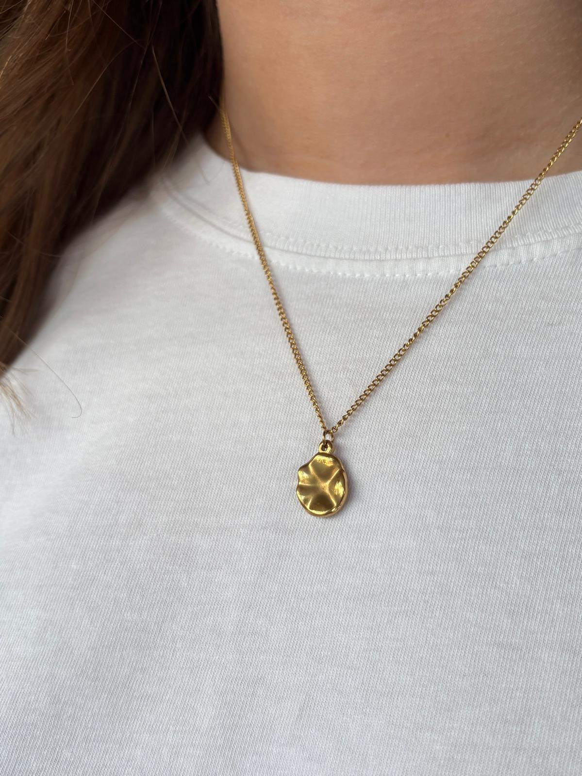 Abstract Pendant Necklace