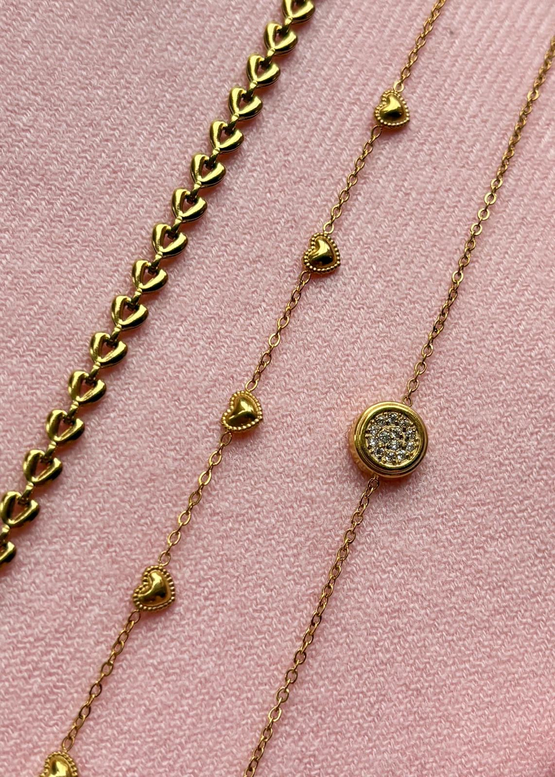 Round Diamante Bracelet