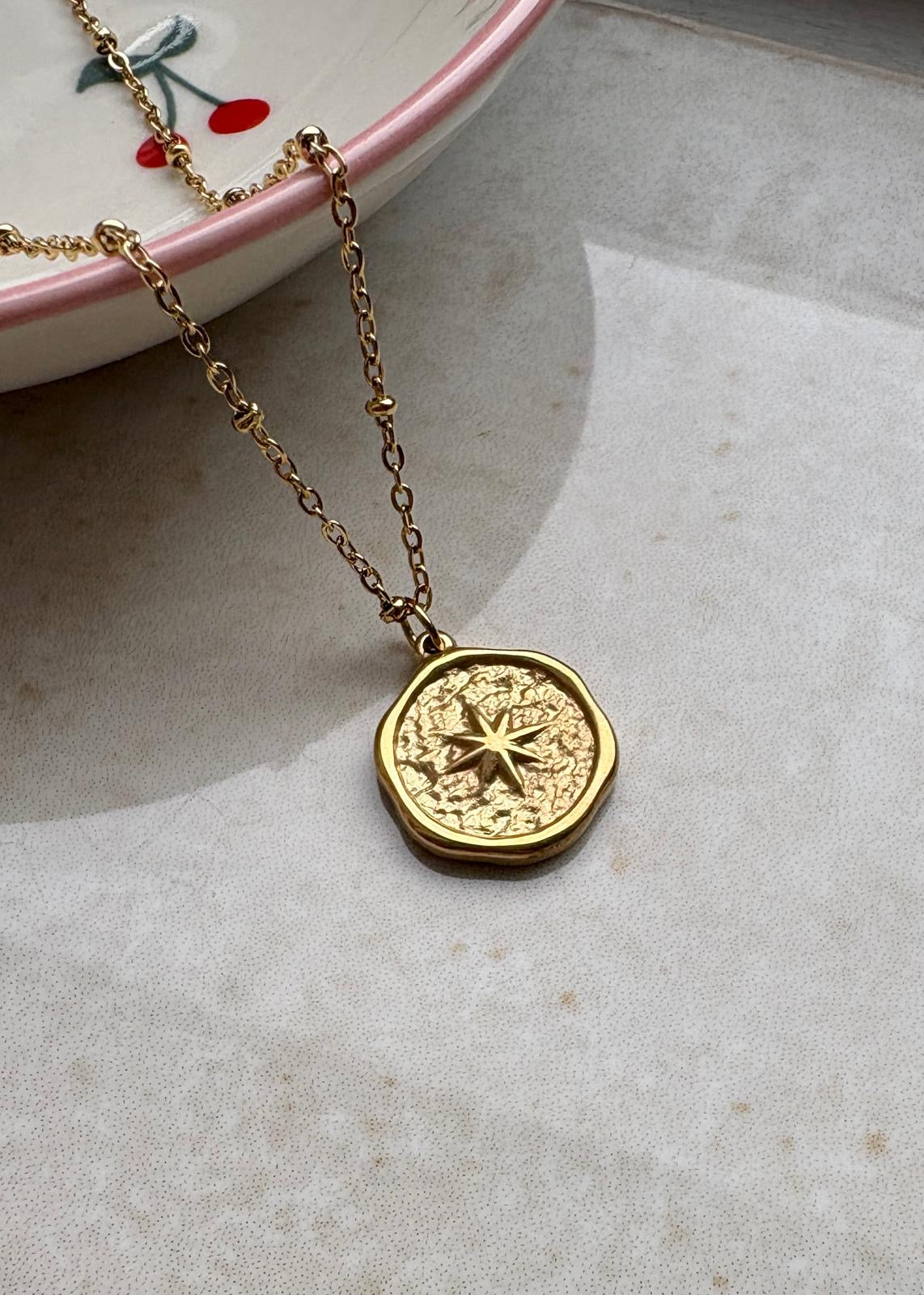 Compass Pendant Necklace