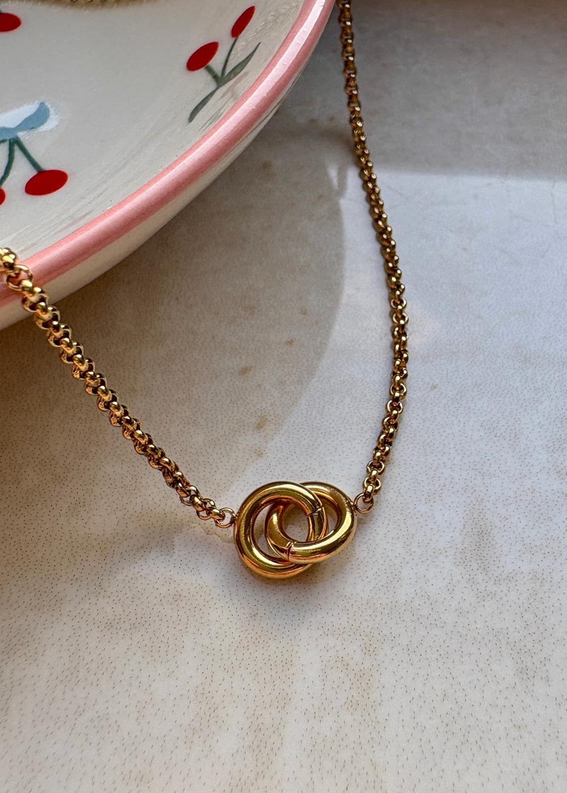 Interlocking Rings Pendant