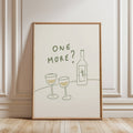 One More? Hand Drawn Print