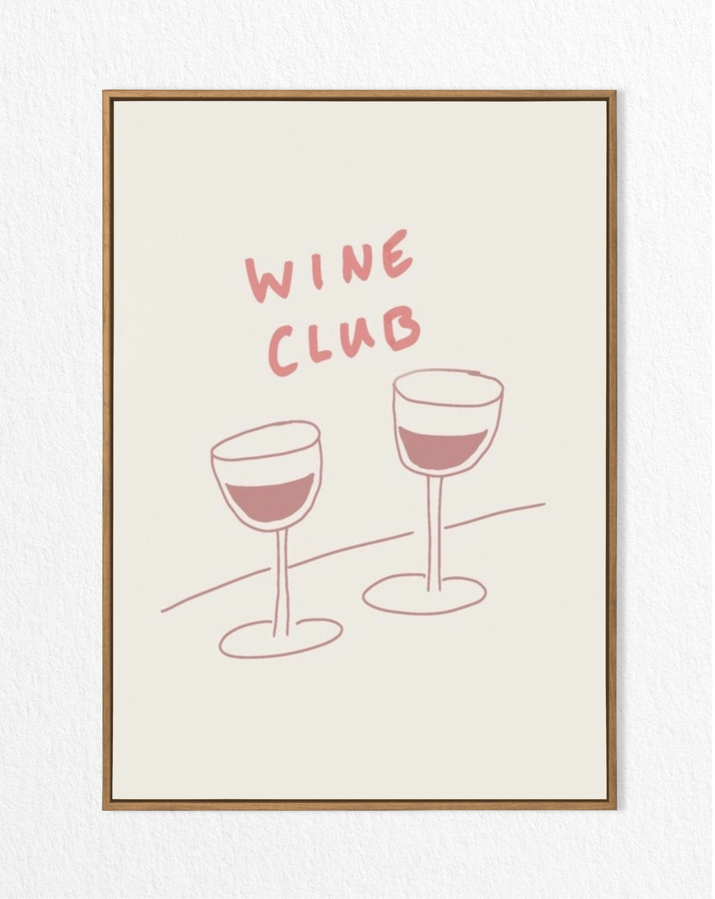 bar print - wall art wine -wine club
