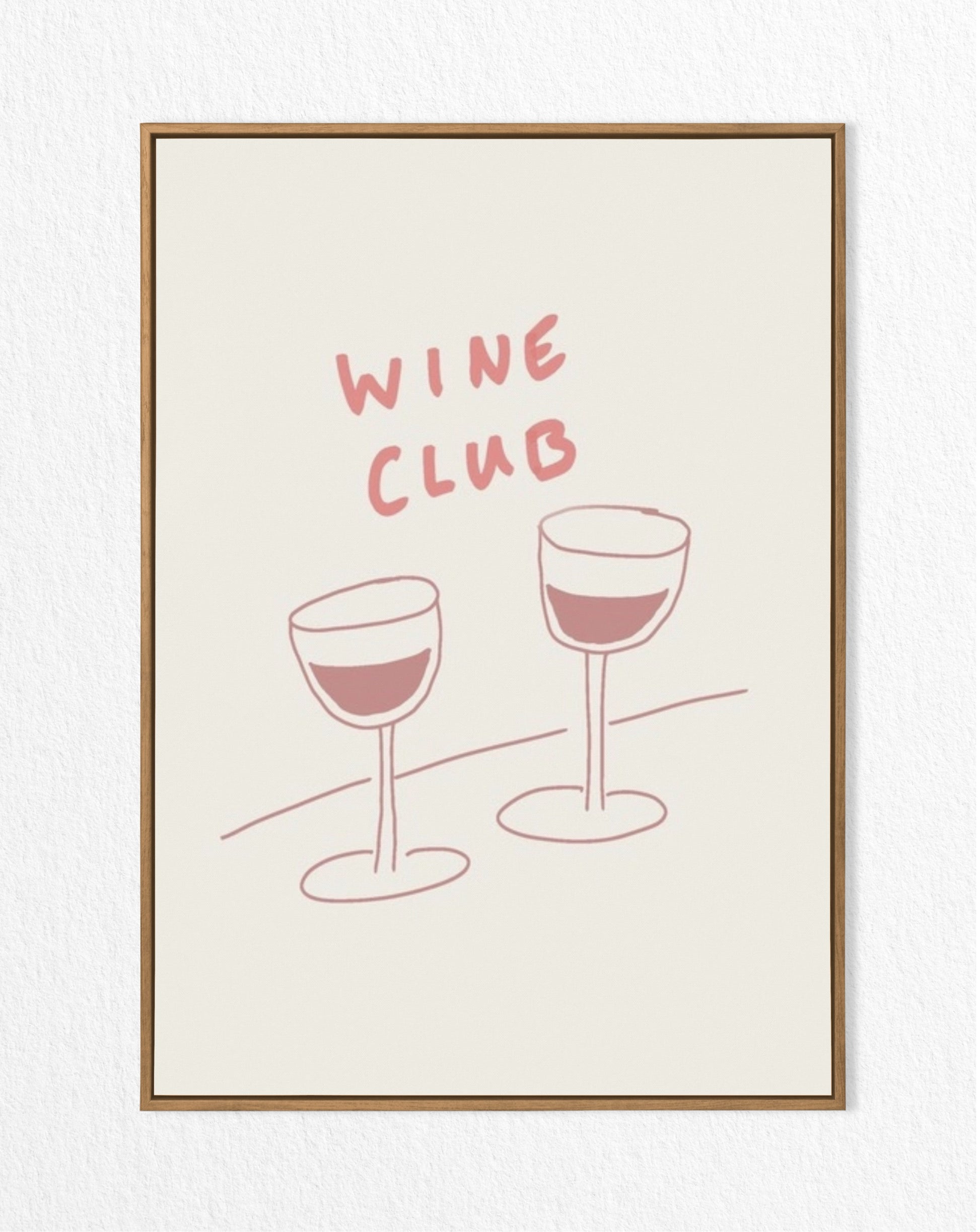 bar print - wall art wine -wine club