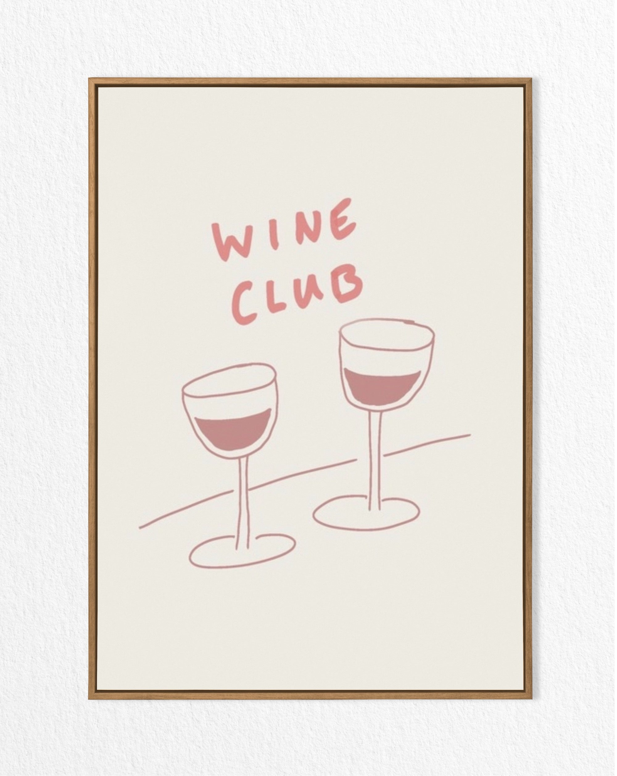 bar print - wall art wine -wine club