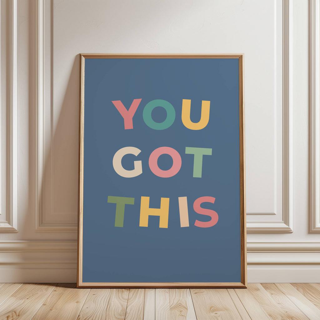 You Got This Blue Print