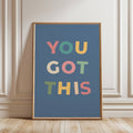 You Got This Blue Print