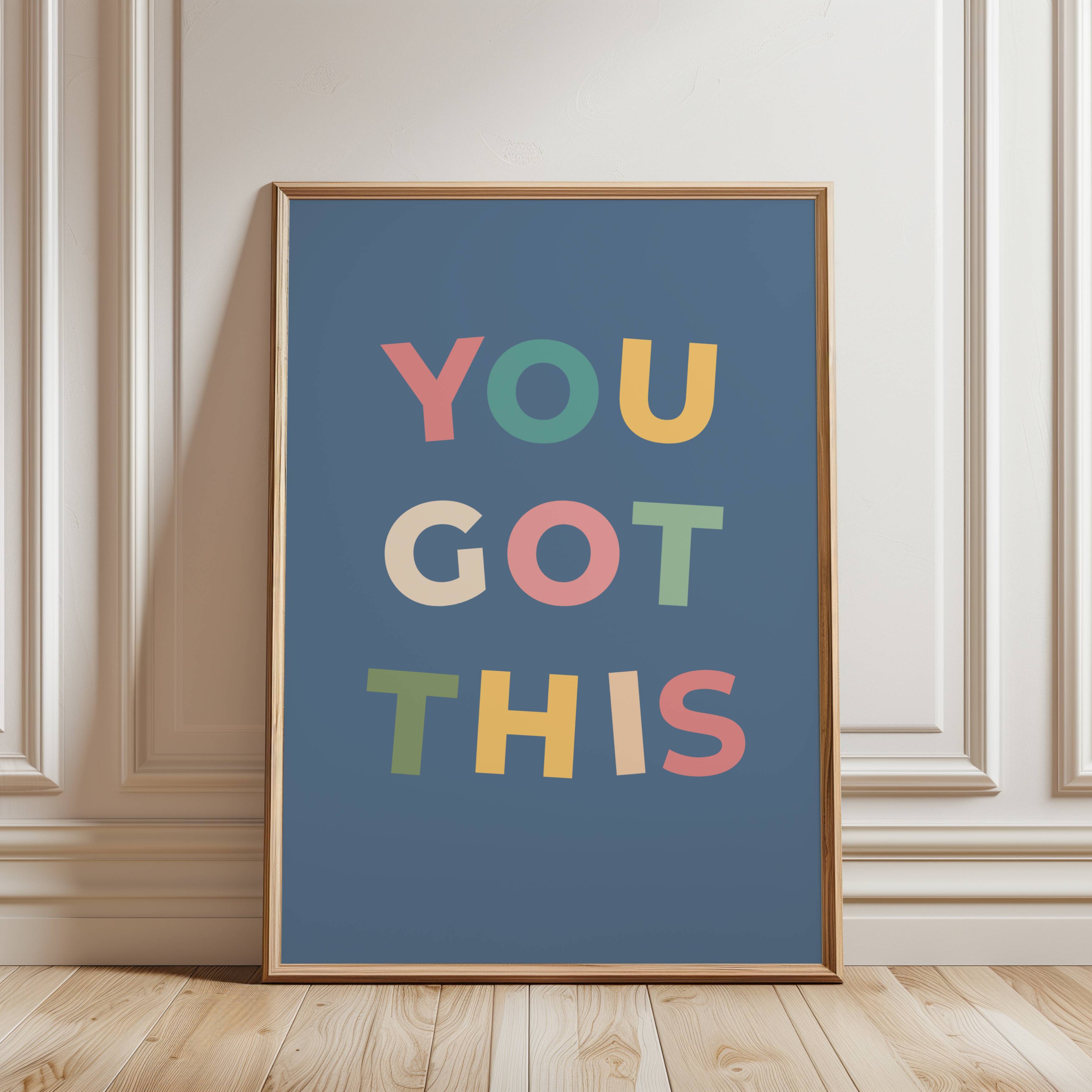 You Got This Blue Print